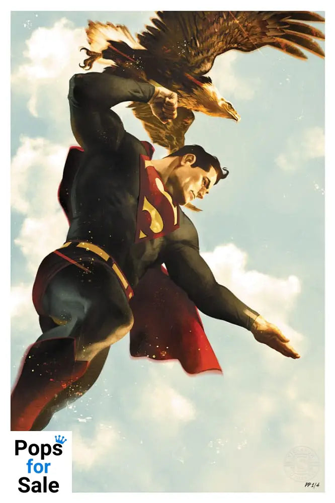 DC Comics Art Print Superman 61 x 41 cm - unframed