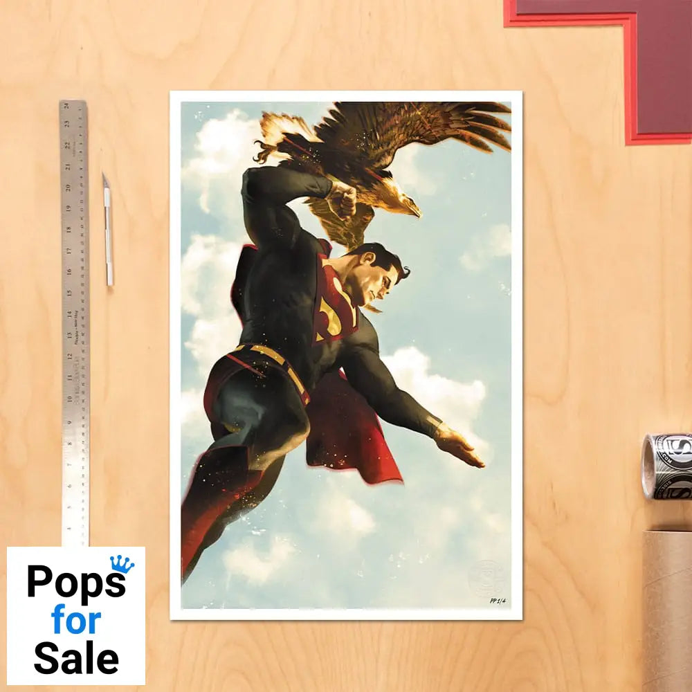 DC Comics Art Print Superman 61 x 41 cm - unframed