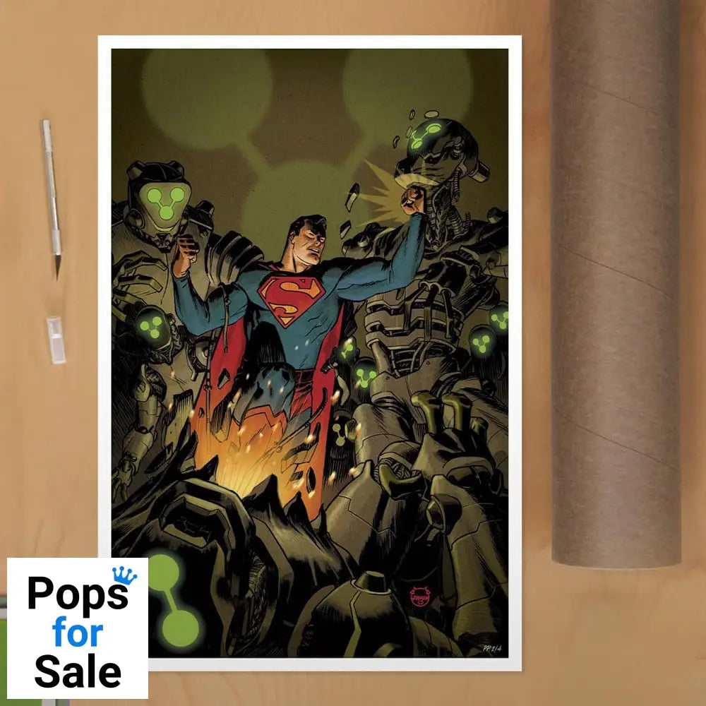 DC Comics Art Print Superman Space Age 61 x 41 cm - unframed