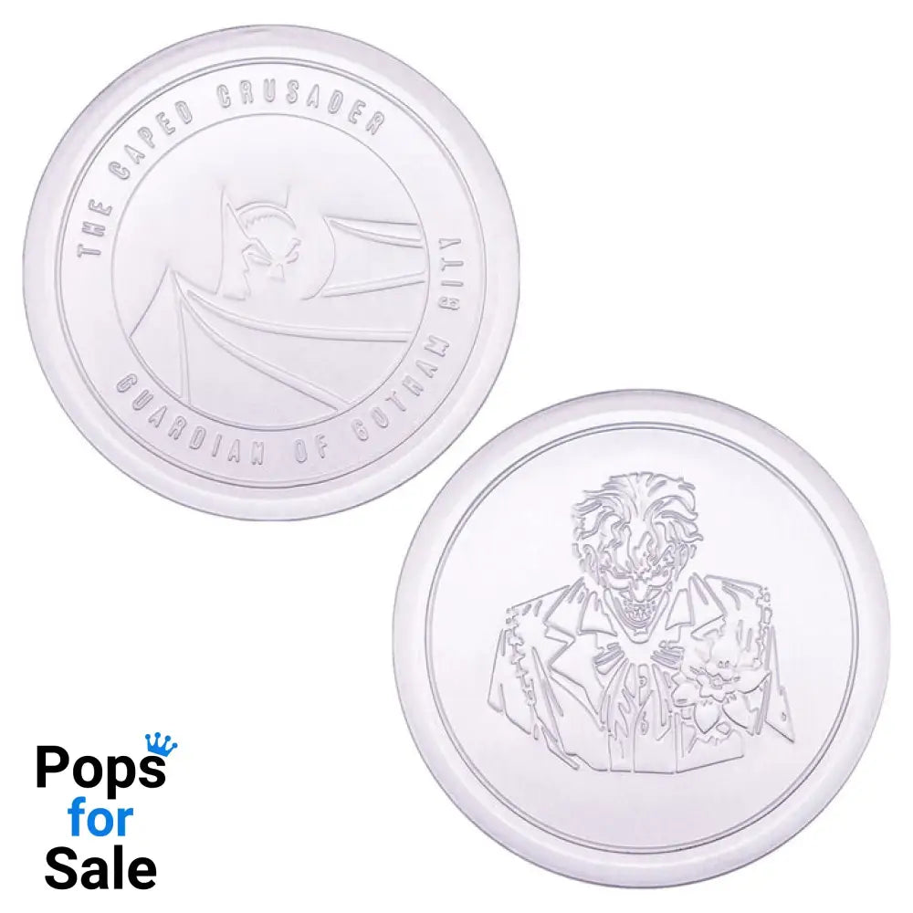 DC Comics Batman Set of 4 Embossed Metal Coasters Coasters