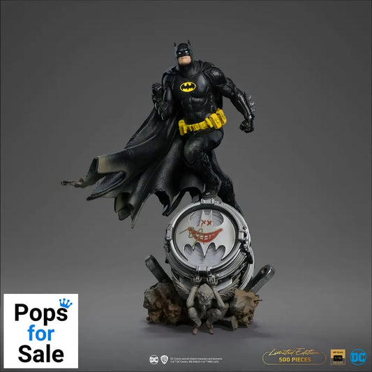 DC Comics BDS Art Scale Statue 1/10 Batman Deluxe (Black Version Exclusive) heo EU Exclusive 30 cm