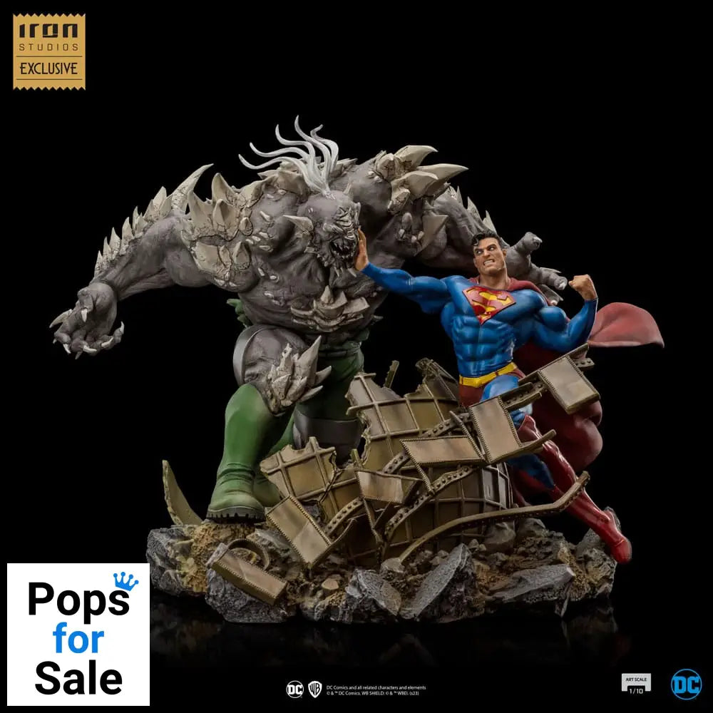 DC Comics BDS Art Scale Statue 1/10 Superman vs Doomsday heo EU Exclusive 30 cm