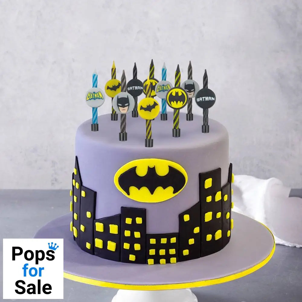 DC Comics Birthday Candle 10-Pack Batman Decoration