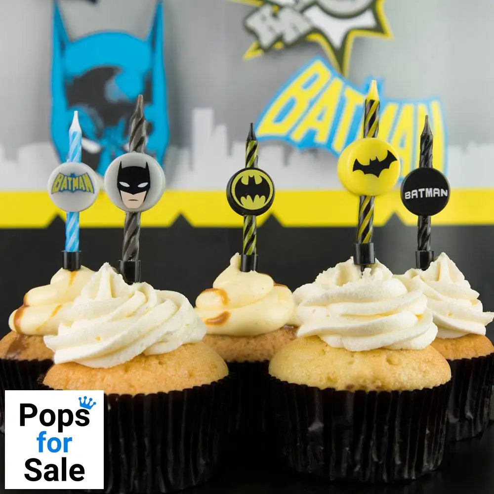 DC Comics Birthday Candle 10-Pack Batman Decoration