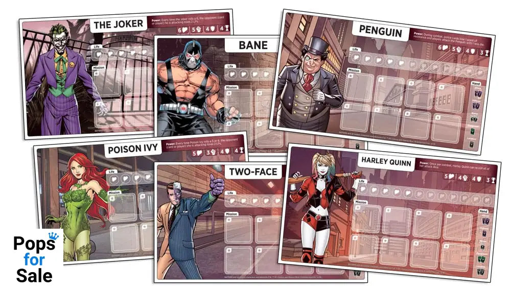 DC Comics Board Game Batman The Savior of Gotham City *English Version* Board games and accessories