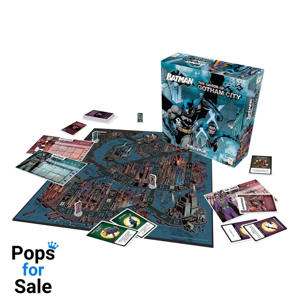 DC Comics Board Game Batman The Savior of Gotham City *English Version* Board games and accessories