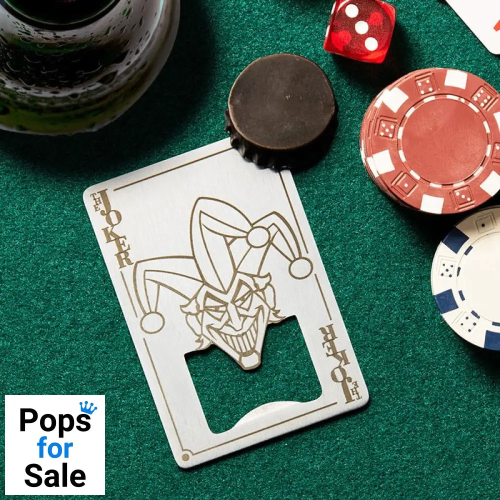 DC Comics Bottle Opener Joker Playing Card 8 cm