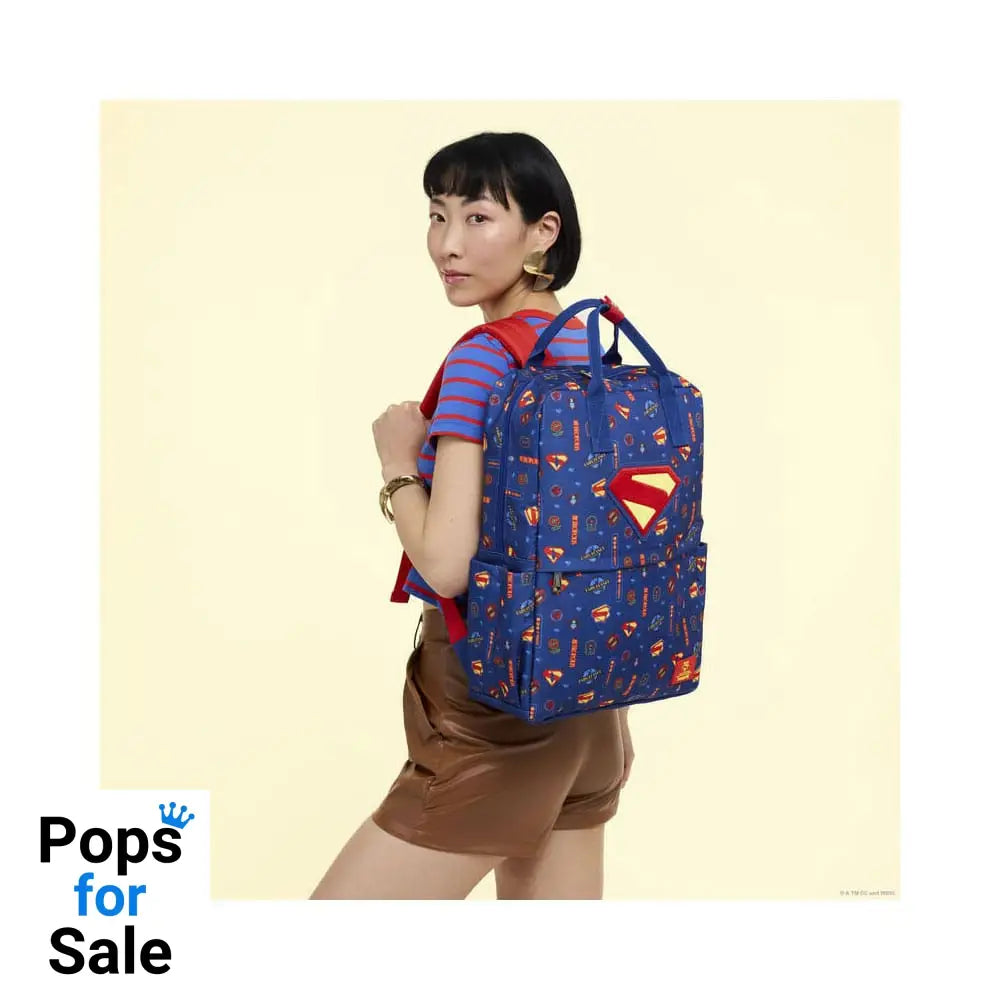 DC Comics by Loungefly Full-Size Nylon Backpack Superman