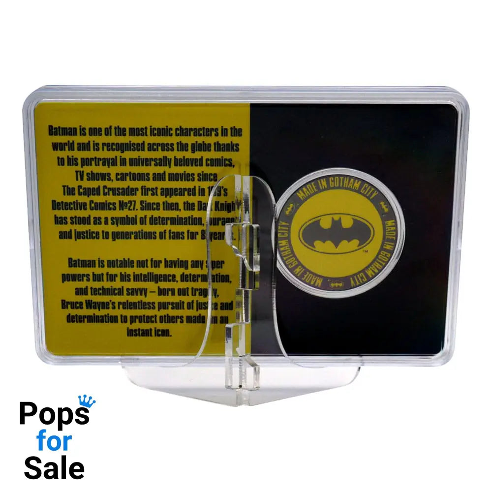 DC Comics Collectable Coin Batman 85th Anniversary Limited Edition