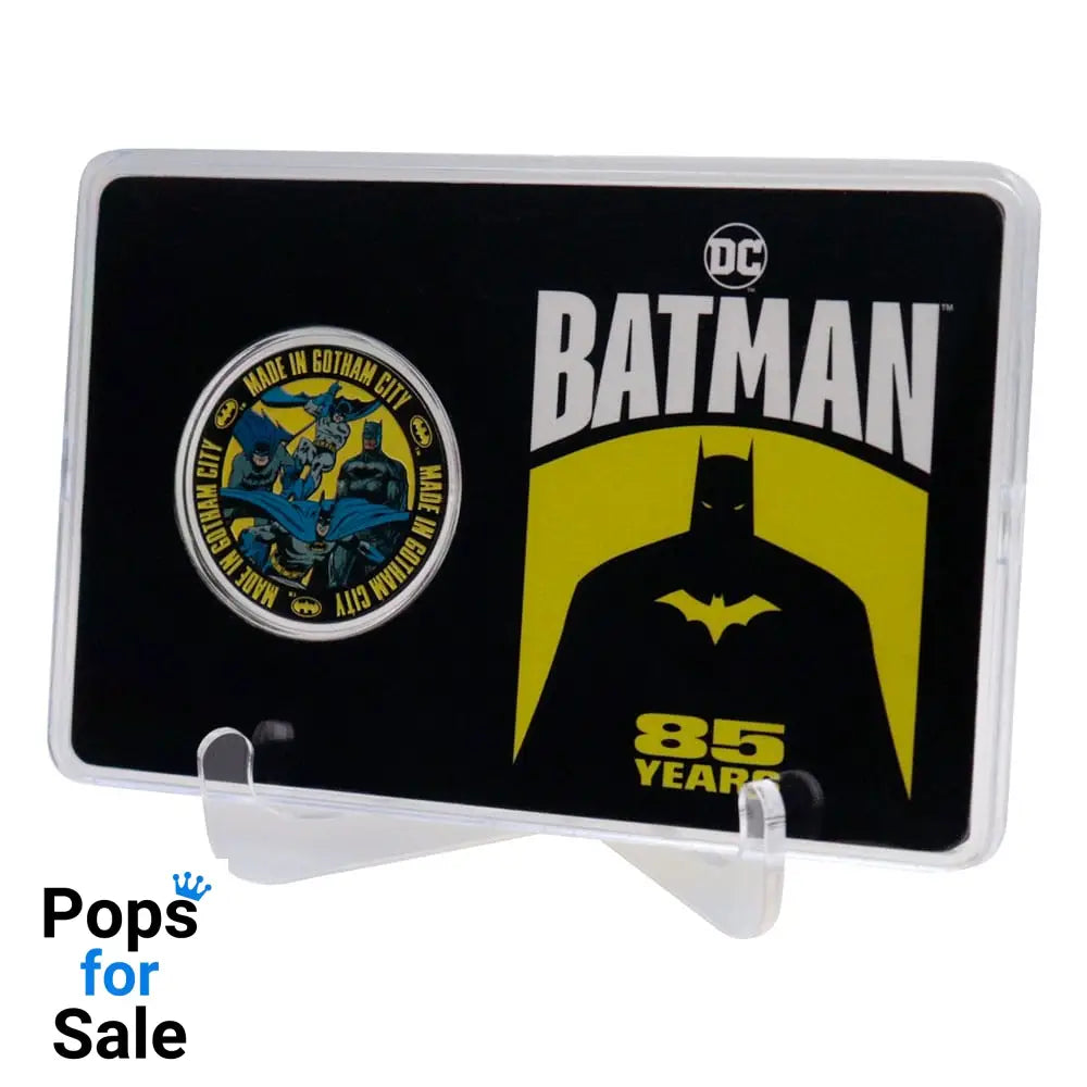 DC Comics Collectable Coin Batman 85th Anniversary Limited Edition Coins