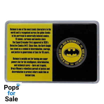 DC Comics Collectable Coin Batman 85th Anniversary Limited Edition