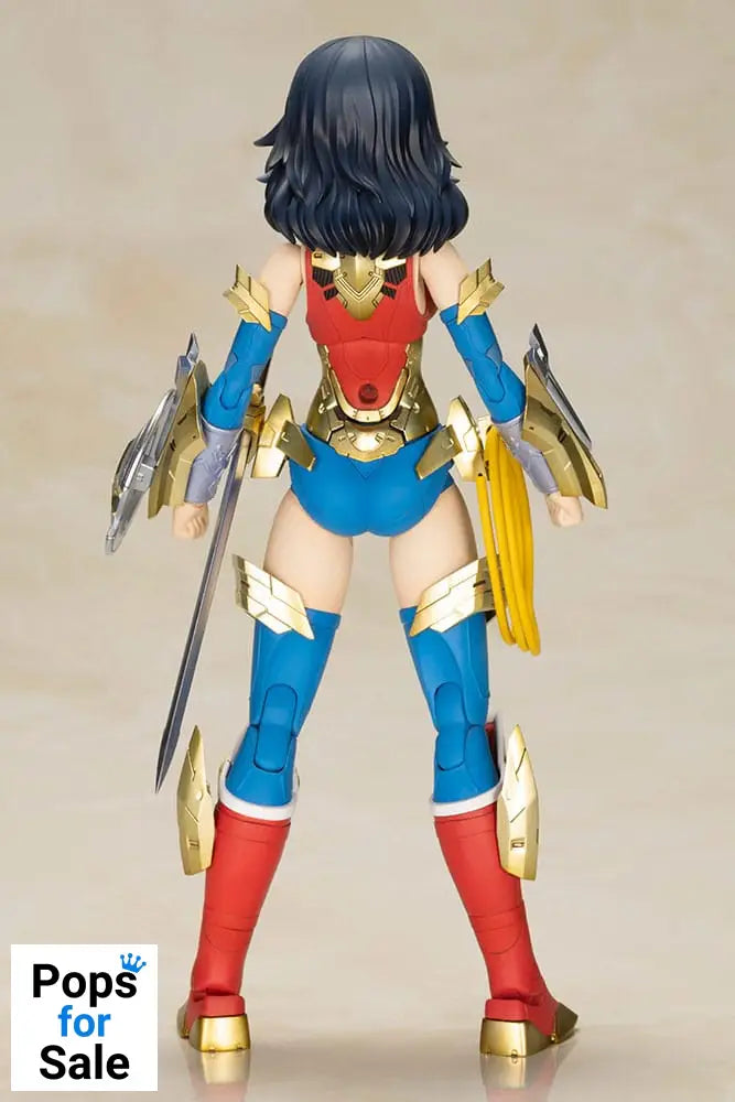 DC Comics Cross Frame Girl Plastic Model Kit Wonder Woman Humikane Shimada Ver. 16 cm