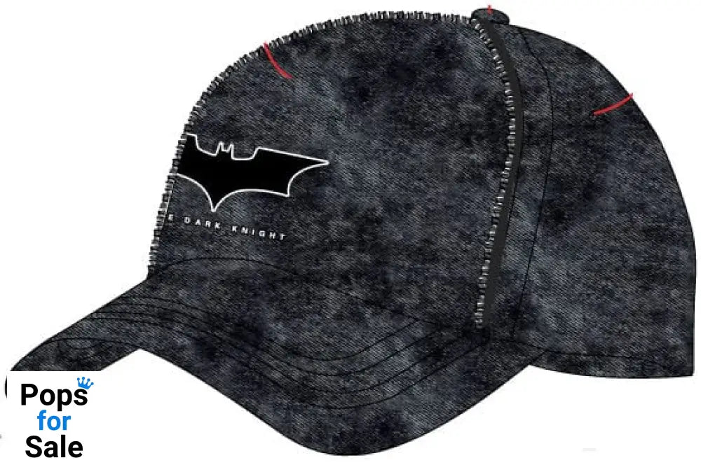 DC Comics Curved Bill Cap Batman The Dark Knight Logo Denim