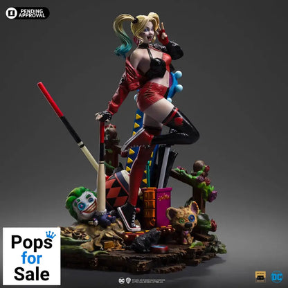 DC Comics Deluxe Art Scale Statue 1/10 Harley Quinn (Gotham City Sirens) 22 cm