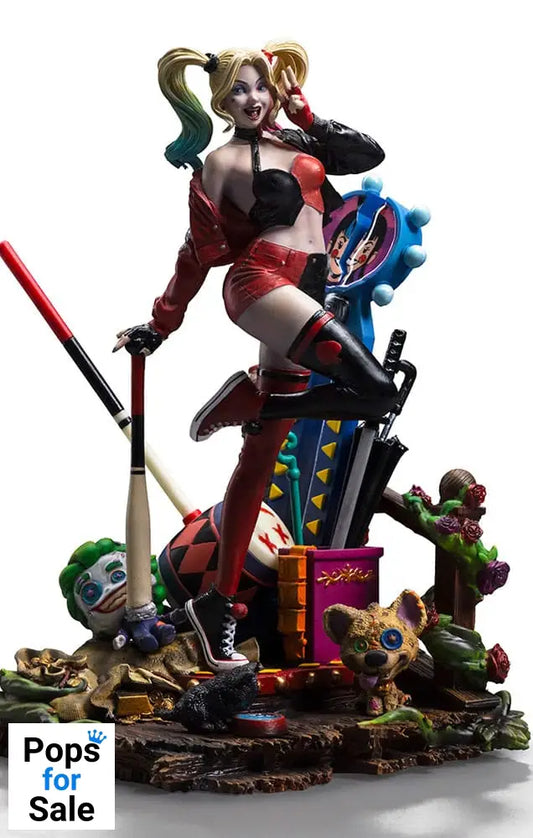 DC Comics Deluxe Art Scale Statue 1/10 Harley Quinn (Gotham City Sirens) 22 cm