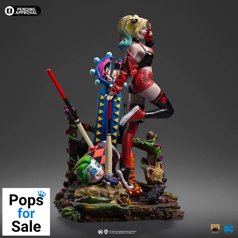 DC Comics Deluxe Art Scale Statue 1/10 Harley Quinn (Gotham City Sirens) 22 cm Statues