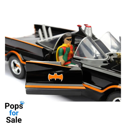 DC Comics Diecast Model 1/24 Batman 1966 Classic Batmobile Vehicles