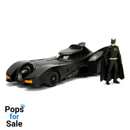 DC Comics Diecast Model 1/24 Batman 1989 Batmobile Vehicles