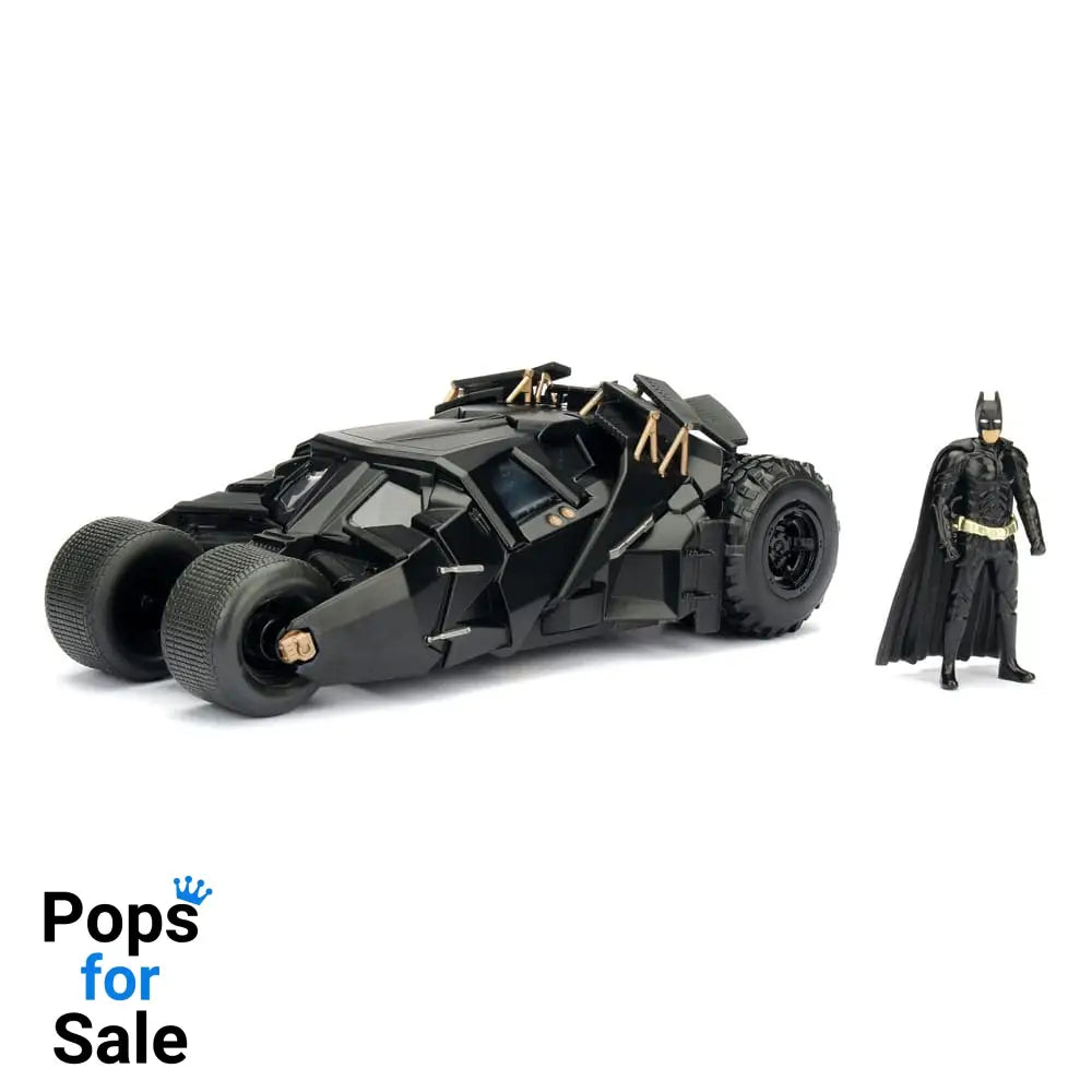 DC Comics Diecast Model 1/24 Batman The Dark Knight Batmobile