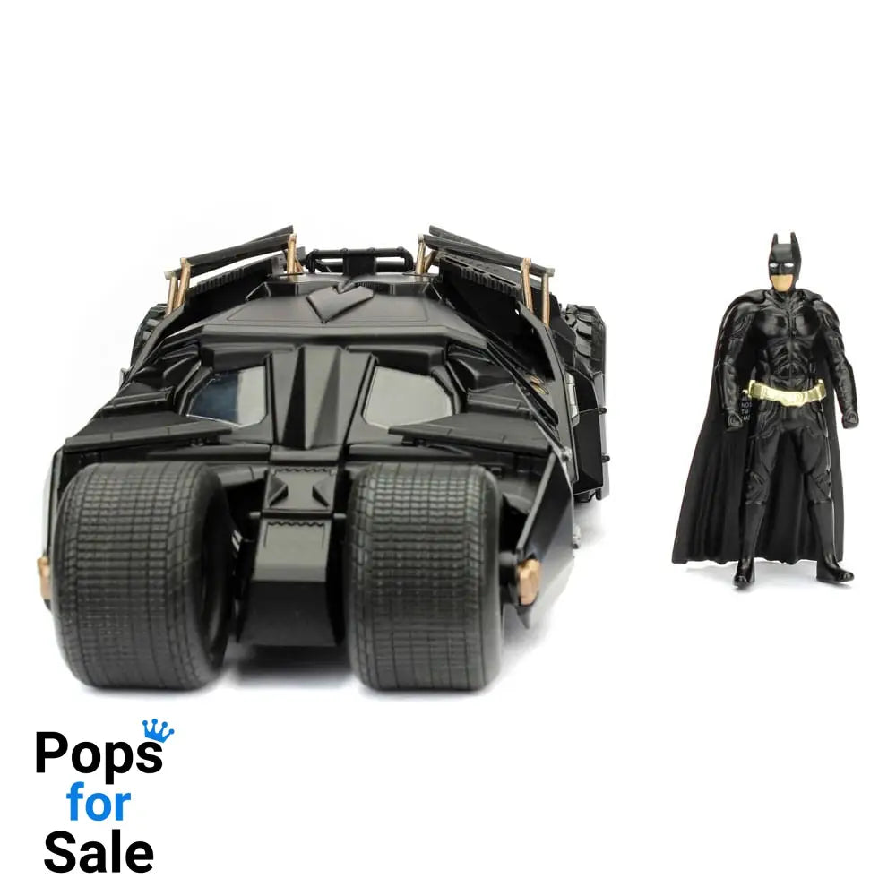 DC Comics Diecast Model 1/24 Batman The Dark Knight Batmobile