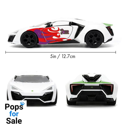 DC Comics Diecast Model 1/32 Lykan Hypersport Joker