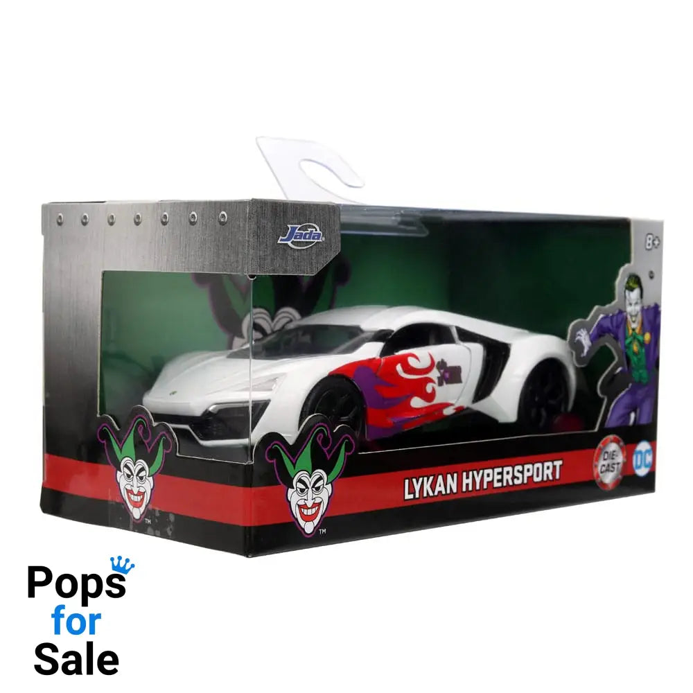 DC Comics Diecast Model 1/32 Lykan Hypersport Joker