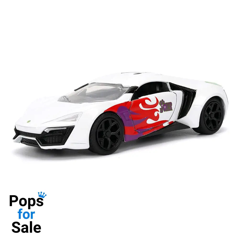 DC Comics Diecast Model 1/32 Lykan Hypersport Joker