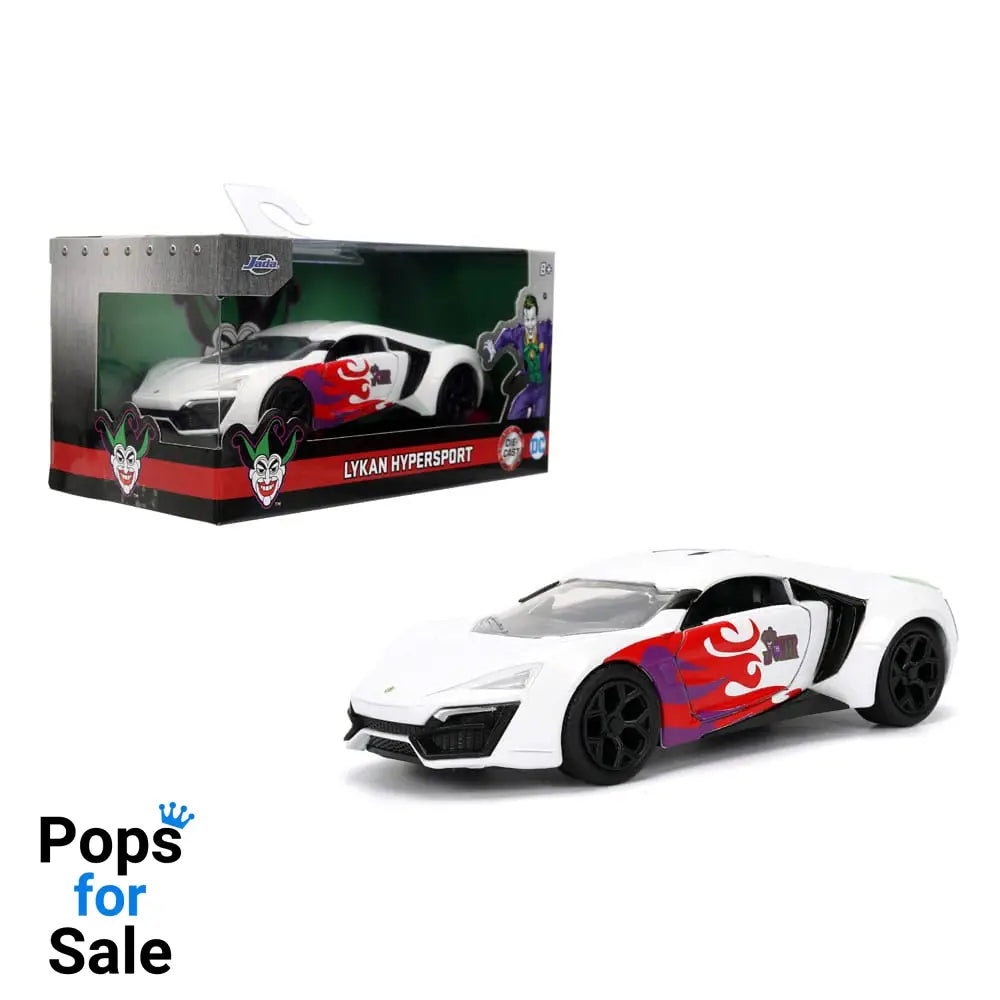 DC Comics Diecast Model 1/32 Lykan Hypersport Joker
