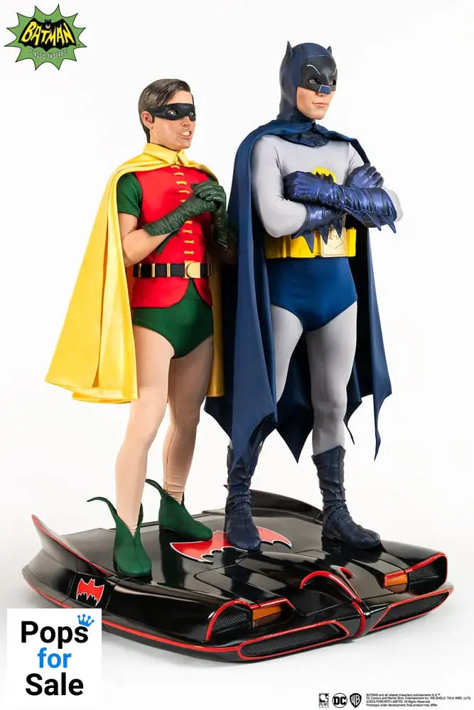 DC Comics Diorama Statue 1/4 Batman & Robin 1966 52 cm