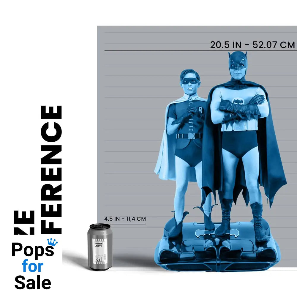 DC Comics Diorama Statue 1/4 Batman & Robin 1966 52 cm