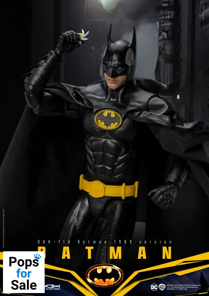 DC Comics Dynamic 8ction Heroes Action Figure 1/9 Batman 1989 Ver. 21 cm