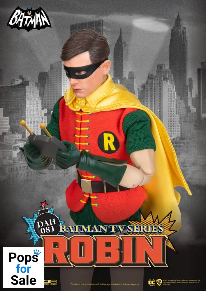 DC Comics Dynamic 8ction Heroes Action Figure 1/9 Batman TV Series Robin 24 cm
