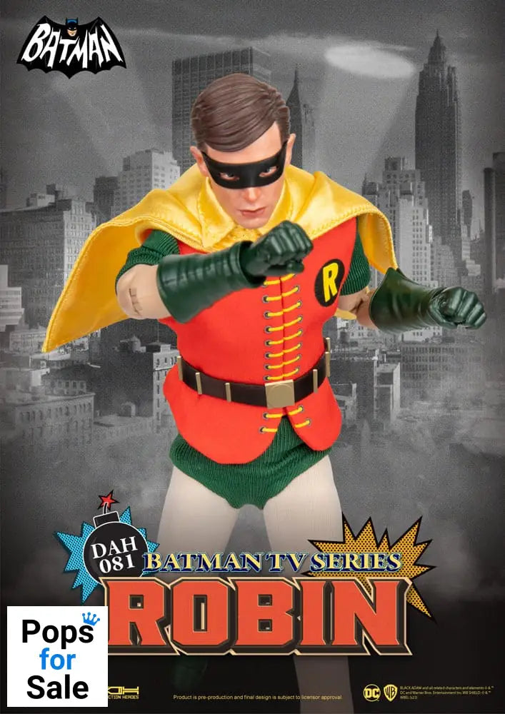 DC Comics Dynamic 8ction Heroes Action Figure 1/9 Batman TV Series Robin 24 cm
