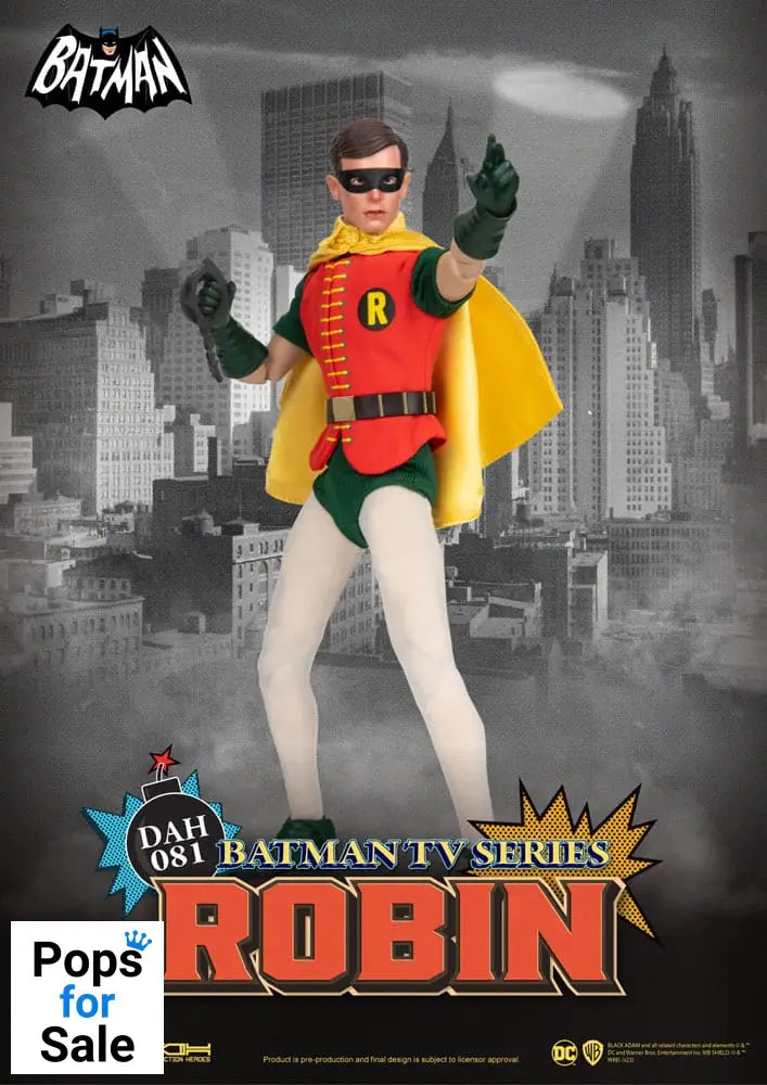 DC Comics Dynamic 8ction Heroes Action Figure 1/9 Batman TV Series Robin 24 cm