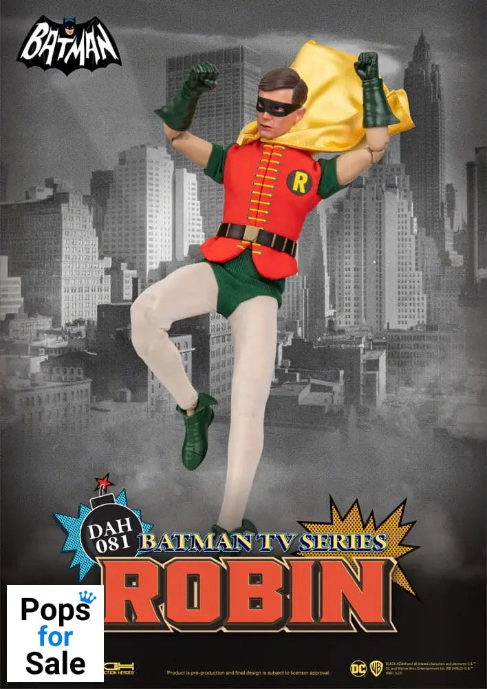 DC Comics Dynamic 8ction Heroes Action Figure 1/9 Batman TV Series Robin 24 cm