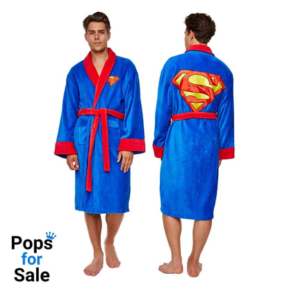 DC Comics Fleece Bathrobe Superman Pyjamas