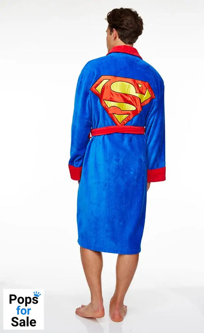 DC Comics Fleece Bathrobe Superman