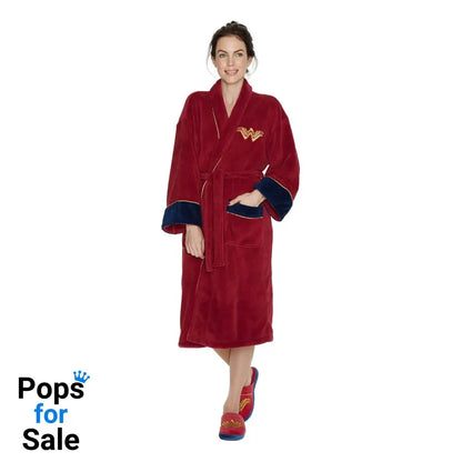 DC Comics Fleece Bathrobe Wonder Woman