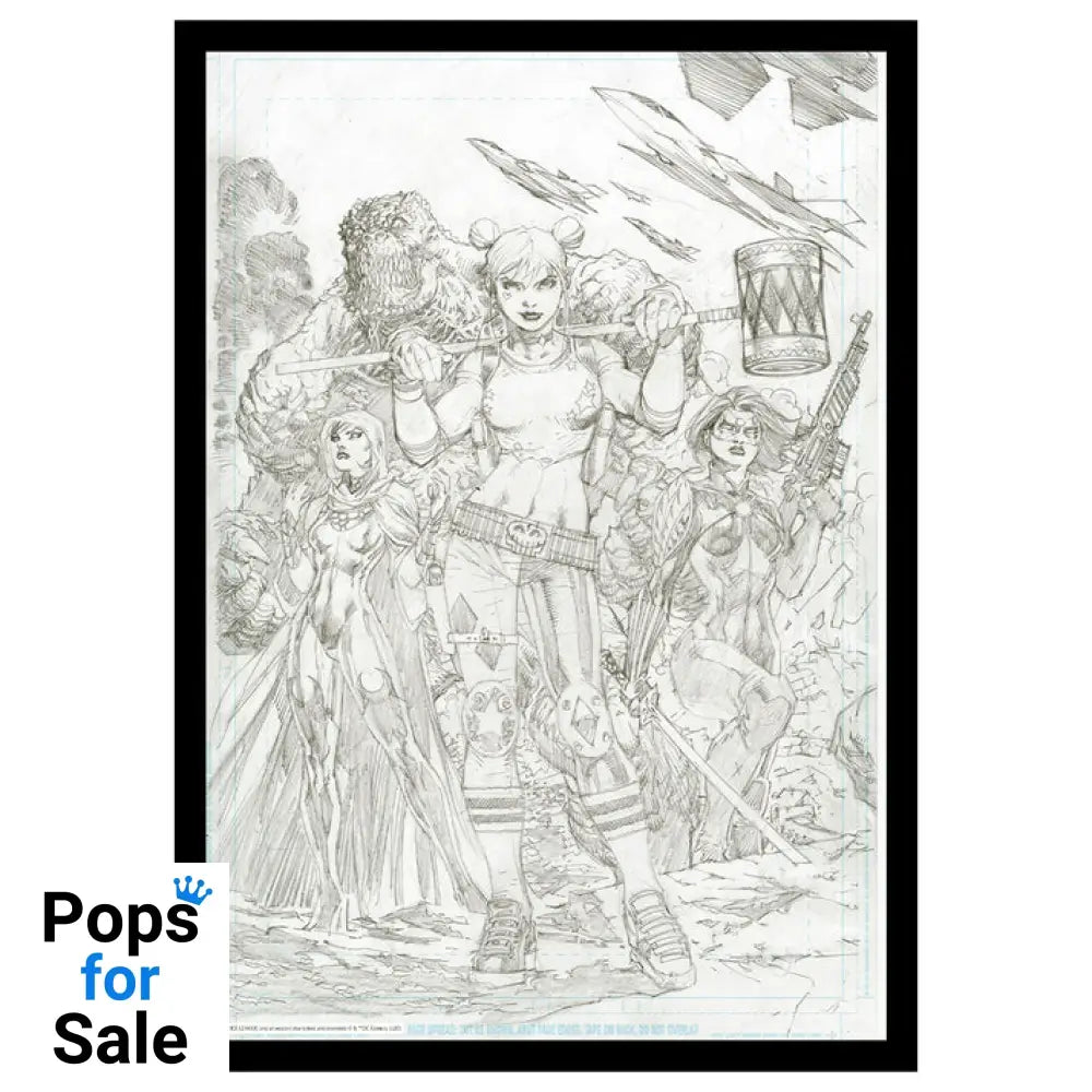 DC Comics Harley Quinn Limited Edition Art Print Wall Art