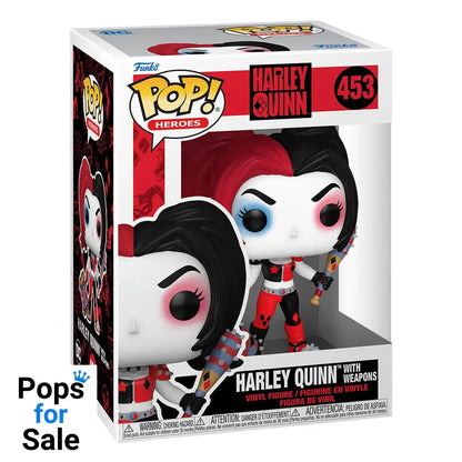 DC Comics: Harley Quinn Takeover POP! Heroes Vinyl Figure Harley with Weapons 9 cm