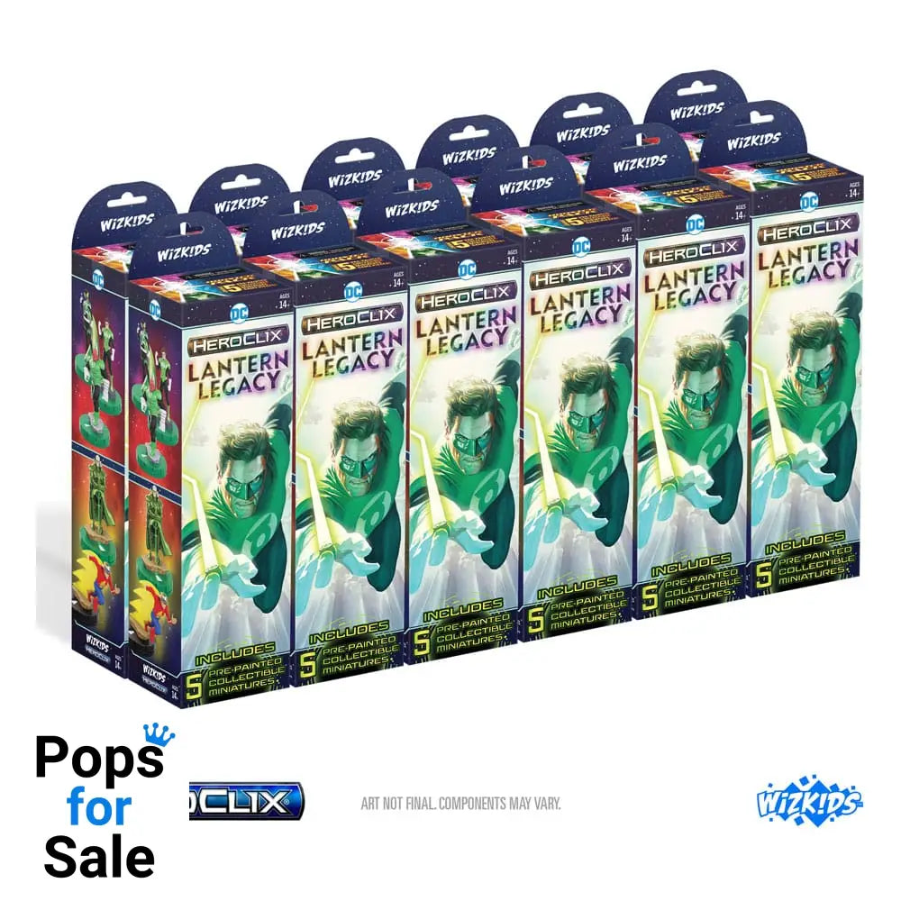 DC Comics HeroClix: Lantern Legacy Booster Brick (12)
