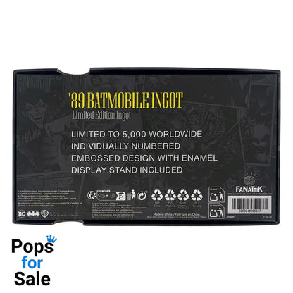 DC Comics Ingot Batman Batmobile XL Limited Edition