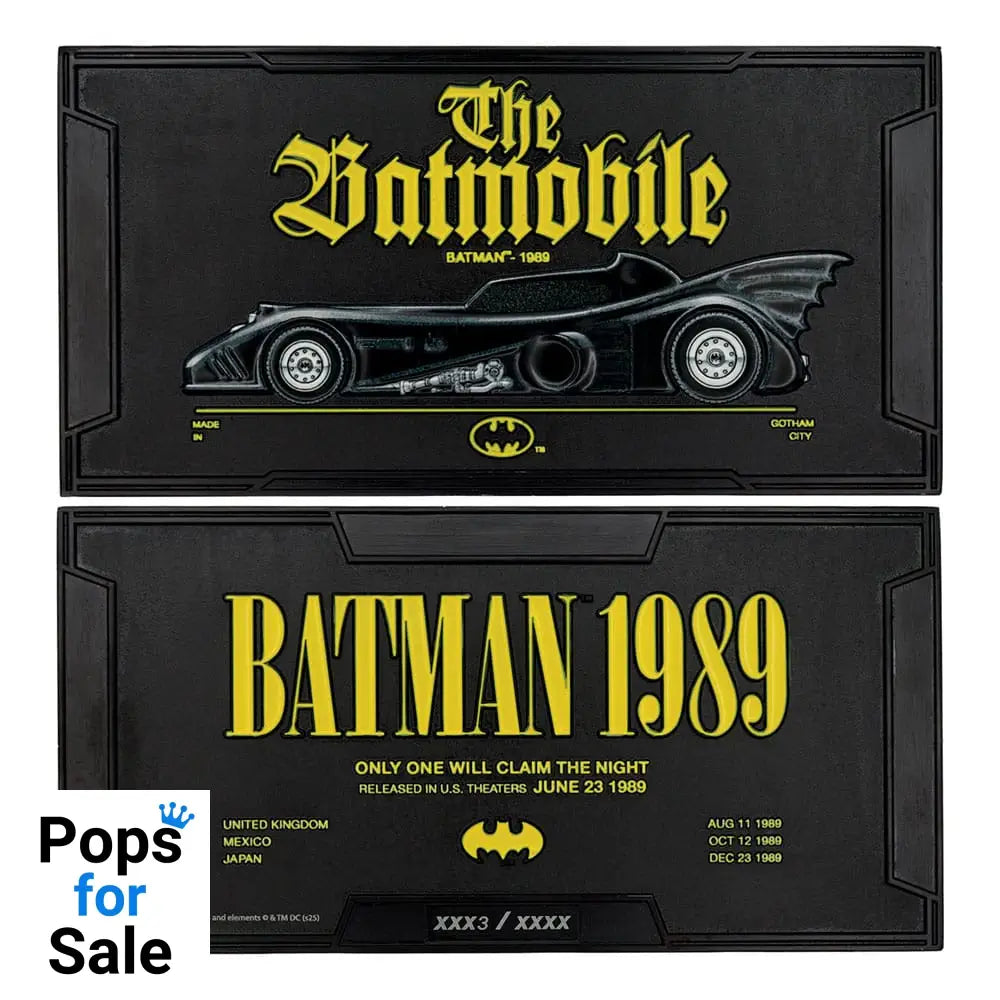 DC Comics Ingot Batman Batmobile XL Limited Edition