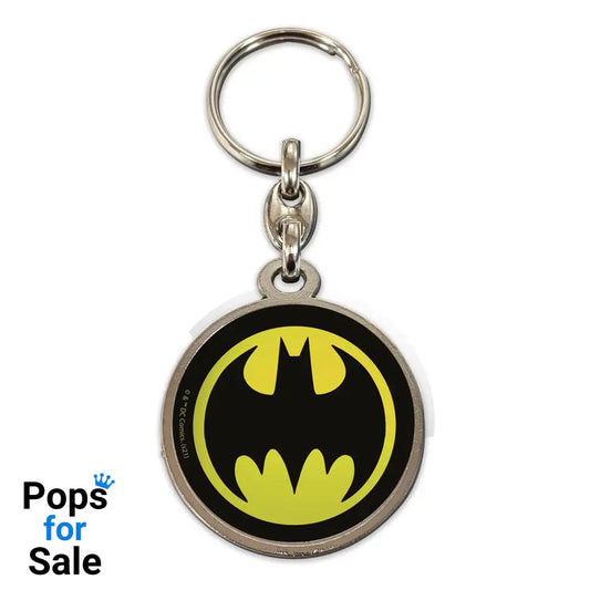 DC Comics Metal Keychain Batman Logo 7 cm Keyrings