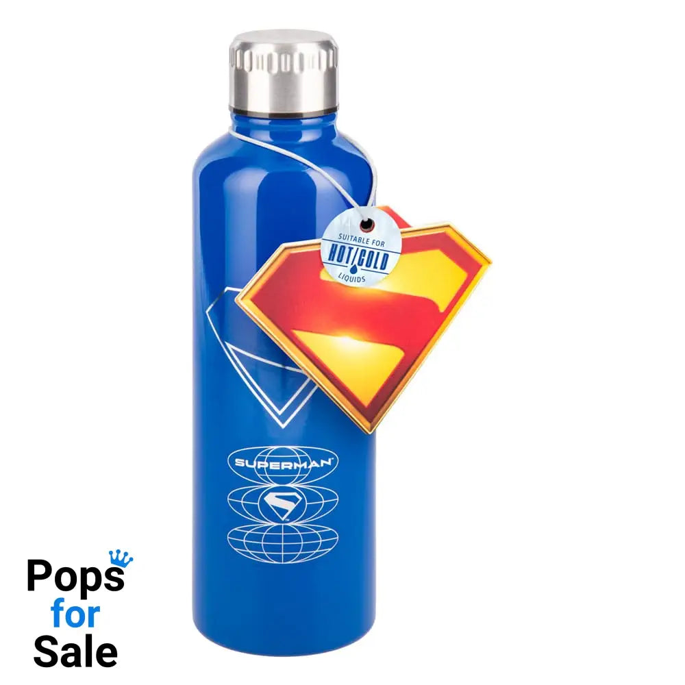 DC Comics Metal Water Bottle Superman Theatrical