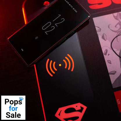 DC Comics Mousepad with Mobile Charger Superman