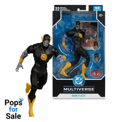 DC Comics DC Multiverse Action Figure Dark Flash (Dark Mulitverse) (Red Platinum Edition) 18 cm