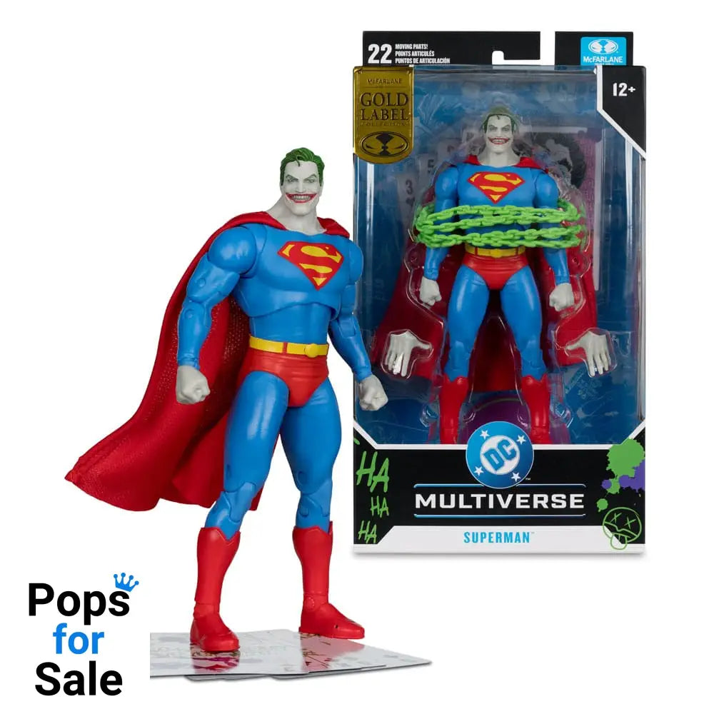 DC Comics DC Multiverse Action Figure Superman (Superman #9) (Jokerized) (Gold Label) 18 cm
