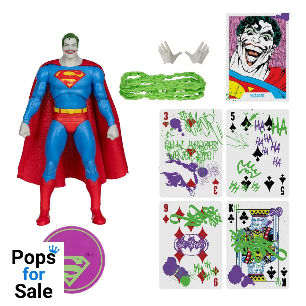 DC Comics DC Multiverse Action Figure Superman (Superman #9) (Jokerized) (Gold Label) 18 cm