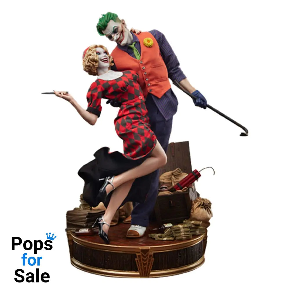 DC Comics Mythos Statue 1/5 The Joker and Harley Quinn: Lawless Love 41 cm Statues